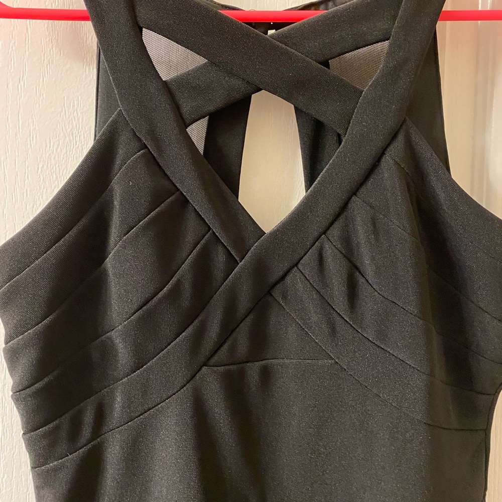 Black Mini Dress - Picture 2 of 5